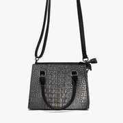 Black PU fashion Multifunctional Handbag