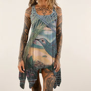All-over print Women's Sleeveless Tank Dress