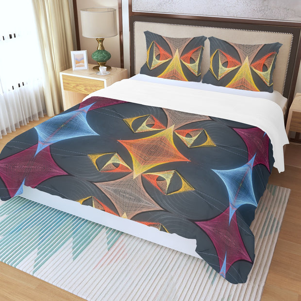 Wise Owl Three Piece Duvet Cover Set | Widened