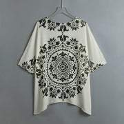 Lucky Mandala Women's Bat Sleeve Shirt