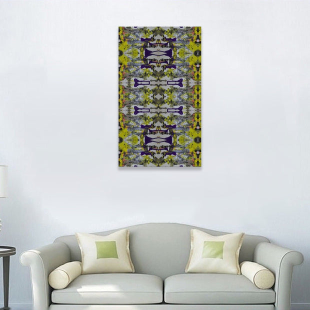 Abstract Art/Optical illusion Single Mural With Frame