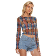Ally Savage not average  Women's Mesh Long Sleeves T-shirt