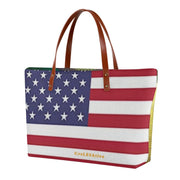 America tote bag/ String Art tote bag