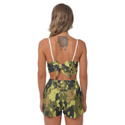 Camouflage Camisole Shorts Suit/Ithiopia