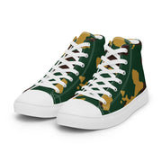 Camouflage Women’s high top canvas shoes