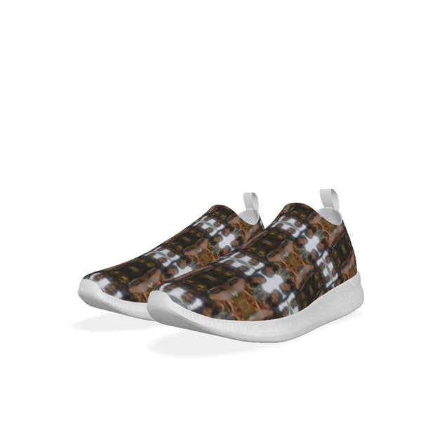Christian Man's Flying Woven Running Shoes