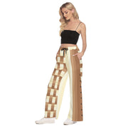 CREAM Women's Side Slit Snap Button Trousers