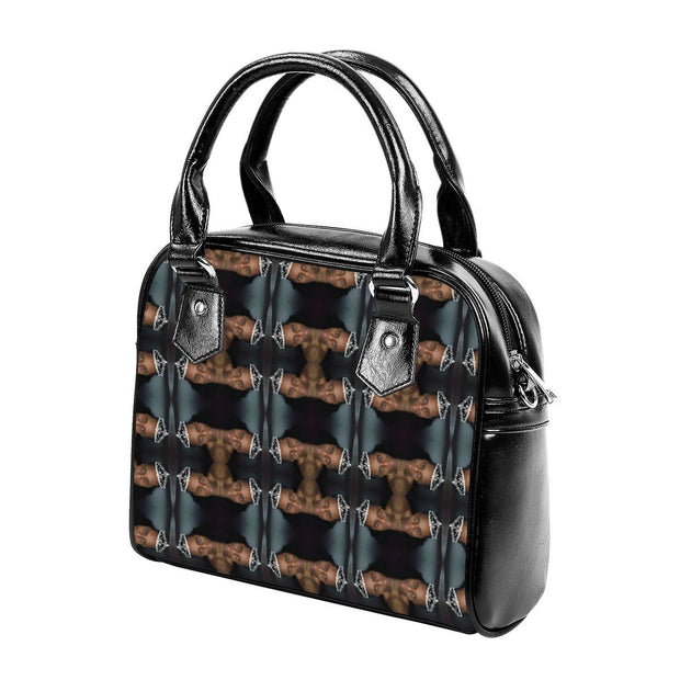 crown Handbag With Single Shoulder Strap