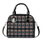 crown Handbag With Single Shoulder Strap