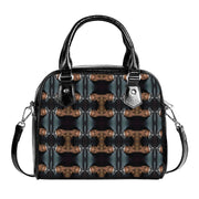 crown Handbag With Single Shoulder Strap