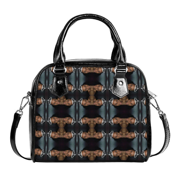 crown Handbag With Single Shoulder Strap