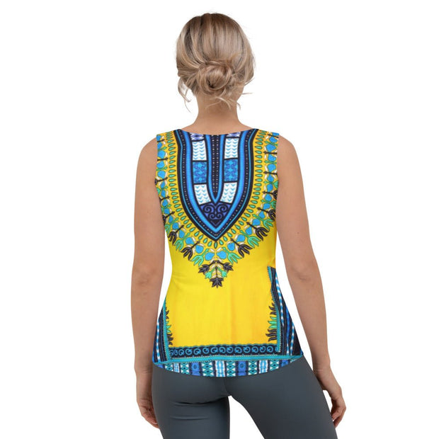 Dashiki Sublimation Cut & Sew Tank Top
