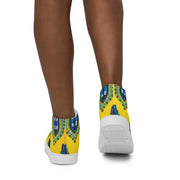 Dashiki Women’s high top canvas shoes
