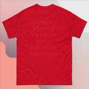 Energy is expensive Men's heavyweight tee - CreLESAtive™