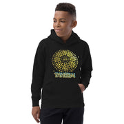Gold Circle Mandala Kids Hoodie - CreLESAtive™