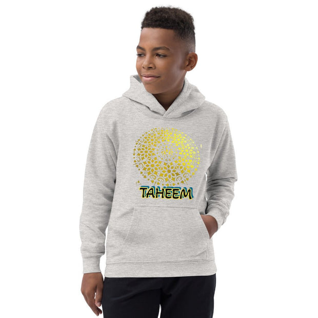 Gold Circle Mandala Kids Hoodie - CreLESAtive™