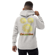 Gold Circle Mandala Kids Hoodie - CreLESAtive™