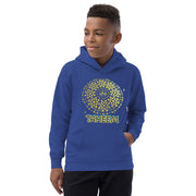 Gold Circle Mandala Kids Hoodie - CreLESAtive™