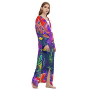 Gorgeous All-Over Print Women's Beach Long Coat - CreLESAtive™