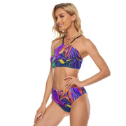Gorgeous All-Over Print Women's Cami Keyhole One-piece Swimsuit - CreLESAtive™