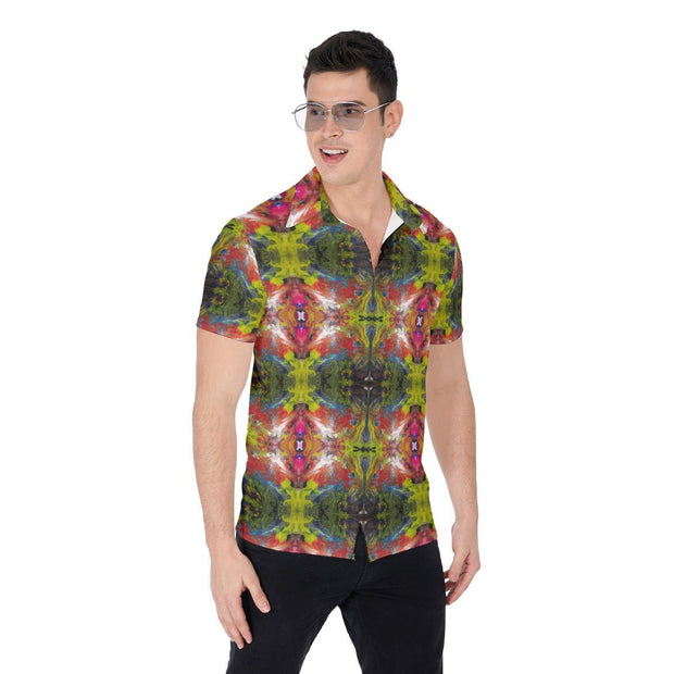 GS / Taheem Print Men's Shirt - CreLESAtive™