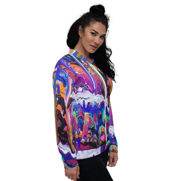 Happiness Unisex Bomber Jacket - CreLESAtive™