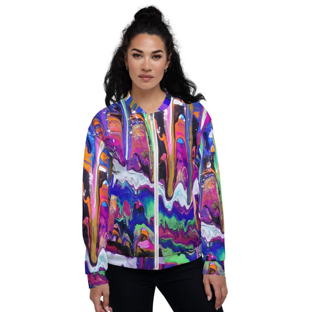 Happiness Unisex Bomber Jacket - CreLESAtive™