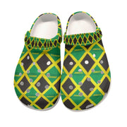 Jamaica All-Over Print Women's Classic Clogs - CreLESAtive™