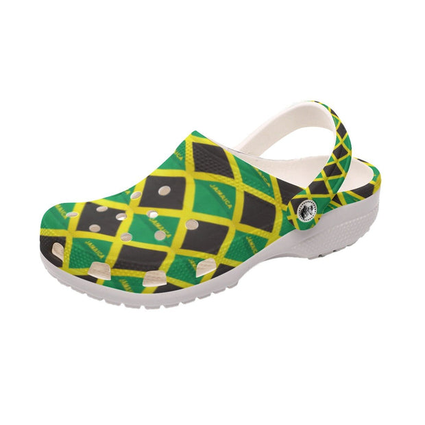 Jamaica All-Over Print Women's Classic Clogs - CreLESAtive™