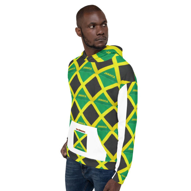 Jamaica all over Unisex Hoodie - CreLESAtive™