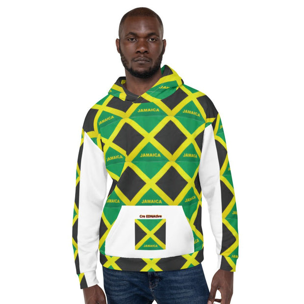Jamaica all over Unisex Hoodie - CreLESAtive™