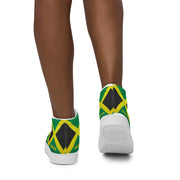 Jamaica Women’s high top canvas shoes - CreLESAtive™