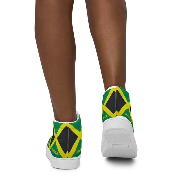 Jamaica Women’s high top canvas shoes - CreLESAtive™