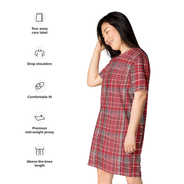 Jamaican Bandana T-shirt dress - CreLESAtive™