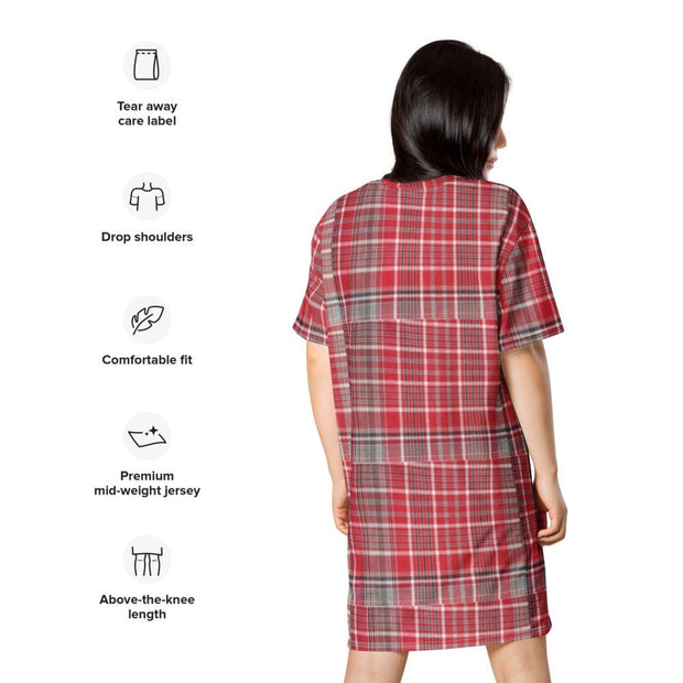 Jamaican Bandana T-shirt dress - CreLESAtive™