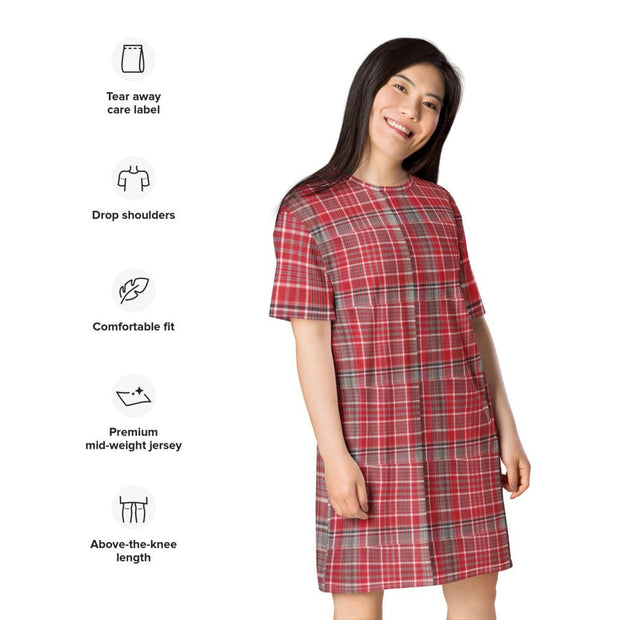 Jamaican Bandana T-shirt dress - CreLESAtive™