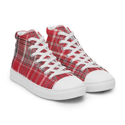 Jamaican Bandana Women’s high top canvas shoes - CreLESAtive™