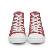 Jamaican Bandana Women’s high top canvas shoes - CreLESAtive™