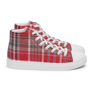 Jamaican Bandana Women’s high top canvas shoes - CreLESAtive™