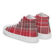 Jamaican Bandana Women’s high top canvas shoes - CreLESAtive™