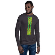 Jamaican Tie Long Sleeve Fitted Crew - CreLESAtive™