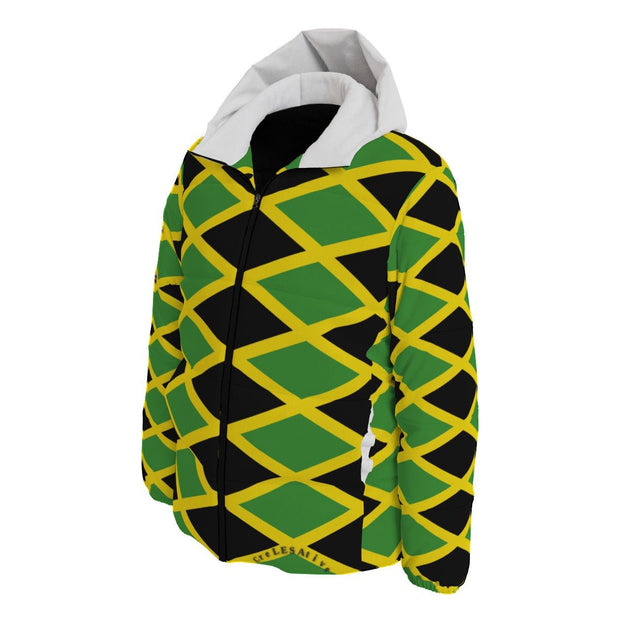 Jamaican Unisex Padded Jacket - CreLESAtive™