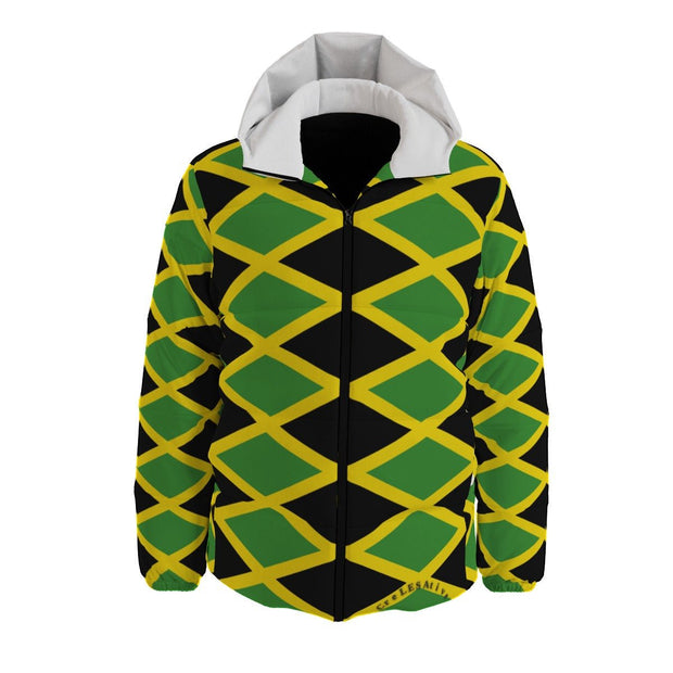 Jamaican Unisex Padded Jacket - CreLESAtive™