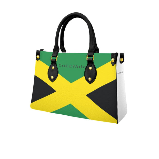 Jamaican Women's Tote Bag With Black Handle - CreLESAtive™