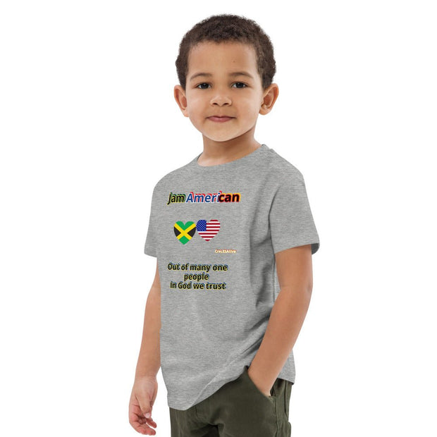 JamAmerican Organic cotton kids t-shirt - CreLESAtive™