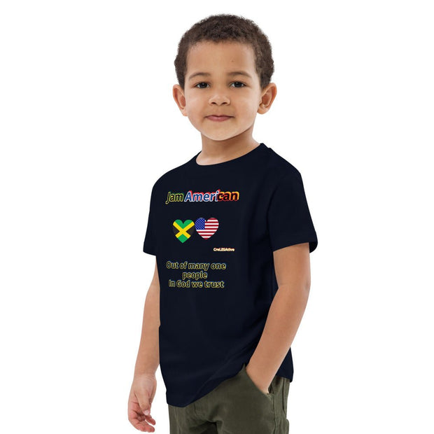 JamAmerican Organic cotton kids t-shirt - CreLESAtive™