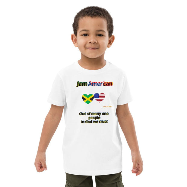 JamAmerican Organic cotton kids t-shirt - CreLESAtive™