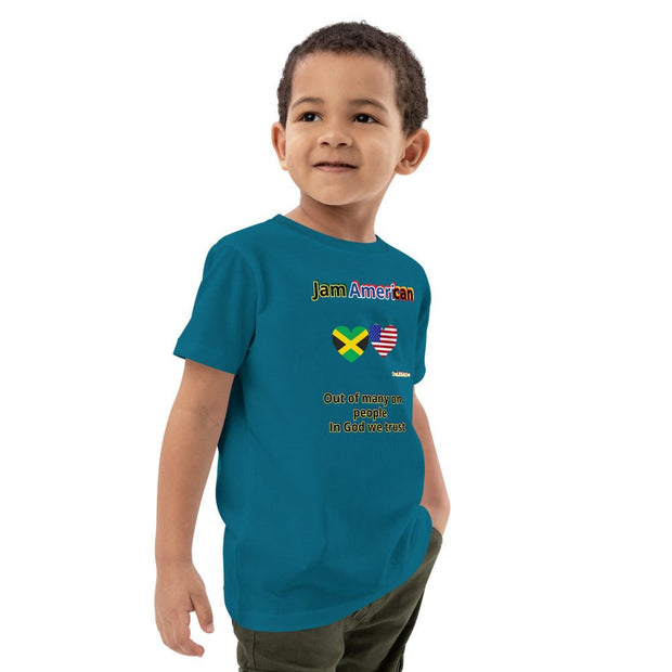 JamAmerican Organic cotton kids t-shirt - CreLESAtive™