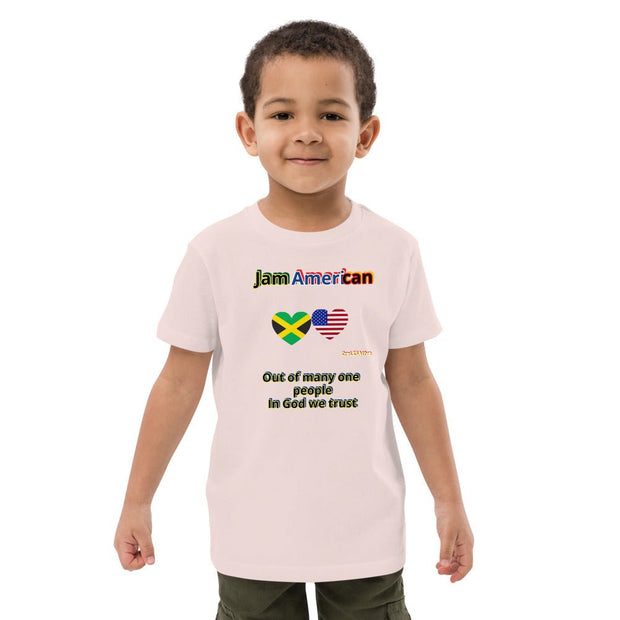 JamAmerican Organic cotton kids t-shirt - CreLESAtive™