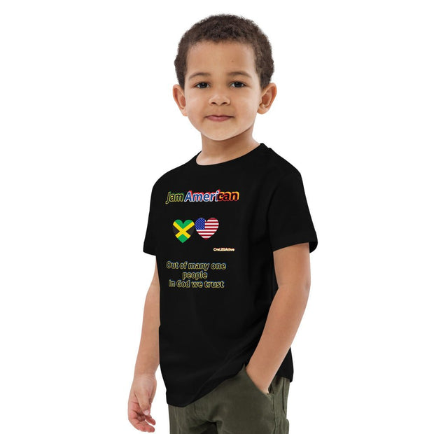 JamAmerican Organic cotton kids t-shirt - CreLESAtive™